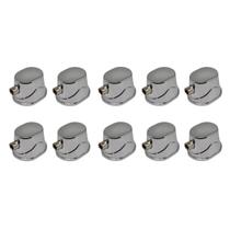 Kit 10 Canoa para Tom Surdo Caixa e Bumbo Cromada M6 19.1 Kit 10 Canoa para Tom Surdo Caixa e Bumbo Cromada M6 19.1