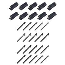 Kit 10 Canoas Caixa Preta 18.3 + 20 Parafusos 45Mm X 6Mm Kit 10 Canoas Caixa Preta 18.3 + 20 Parafusos 45Mm X 6Mm