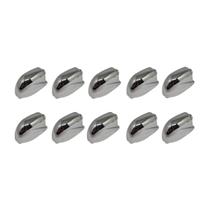 Kit 10 Canoas Caixa Tom Surdo E Bumbo Bateria 19.08 Cromada Kit 10 Canoas Caixa Tom Surdo E Bumbo Bateria 19.08 Cromada