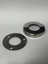 Kit 10 canoplas + 10 flanges 3mm de 1.1/2 - inox 304 Kit 10 canoplas + 10 flanges 3mm de 1.1/2 - inox 304