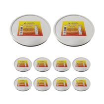 Kit 10 Cap Tampão Esgoto 100mm Interno Brec