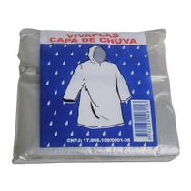 Kit 10 Capa de Chuva Transparente Descartável