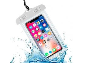 Kit 10 Capa Impermeável a Prova D'Água Para Celular Smartphone Resistente a Água e Poeira - Negócio de Gênio