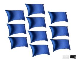 kit 10 Capa travesseiro hospitalar impermeável fronha antialérgica antiácaro antimofo almofada encosto material sintético