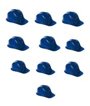 Kit 10 capacete azul claro s/jugular - vonder Kit 10 capacete azul claro s/jugular - vonder