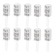 Kit 10 Capacitor 47x100 Bipolar 47Uf 100V Para Driver Som