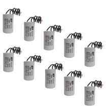 Kit 10 Capacitor Permanente 15uF 250Vac EPX com Fio