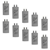 Kit 10 Capacitor Permanente 16uF 440/450Vac EPX com Terminal Duplo Kit 10 Capacitor Permanente 16uF 440/450Vac EPX com Terminal Duplo