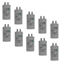Kit 10 Capacitor Permanente 17uF 440/450Vac EPX com Terminal Duplo Kit 10 Capacitor Permanente 17uF 440/450Vac EPX com Terminal Duplo