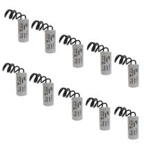Kit 10 Capacitor Permanente 2,5uF 250Vac EPX com Fio