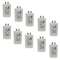 Kit 10 Capacitor Permanente 25uF 440/450Vac EPX com Terminal Duplo Kit 10 Capacitor Permanente 25uF 440/450Vac EPX com Terminal Duplo