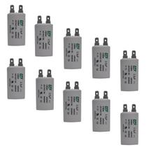 Kit 10 Capacitor Permanente 2,5uF 440/450Vac EPX com Terminal Duplo Kit 10 Capacitor Permanente 2,5uF 440/450Vac EPX com Terminal Duplo