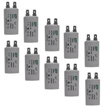 Kit 10 Capacitor Permanente 2uF 440/450Vac EPX com Terminal Duplo Kit 10 Capacitor Permanente 2uF 440/450Vac EPX com Terminal Duplo