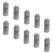 Kit 10 Capacitor Permanente 30uF 440/450Vac EPX com Terminal Duplo Kit 10 Capacitor Permanente 30uF 440/450Vac EPX com Terminal Duplo