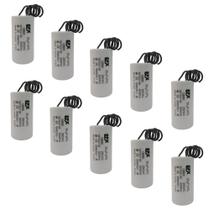 Kit 10 Capacitor Permanente 35uF 250Vac EPX com Fio Kit 10 Capacitor Permanente 35uF 250Vac EPX com Fio