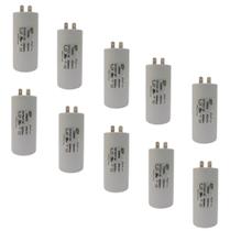 Kit 10 Capacitor Permanente 40uF 440/450Vac EPX com Terminal Duplo Kit 10 Capacitor Permanente 40uF 440/450Vac EPX com Terminal Duplo