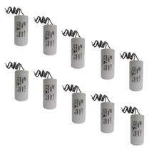 Kit 10 Capacitor Permanente 45uF 250Vac EPX com Fio Kit 10 Capacitor Permanente 45uF 250Vac EPX com Fio