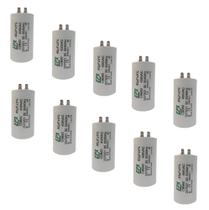 Kit 10 Capacitor Permanente 45uF 380/400Vac EPX com Terminal Duplo