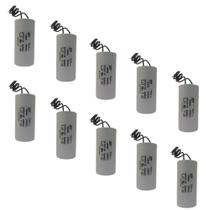 Kit 10 Capacitor Permanente 50uF 250Vac EPX com Fio
