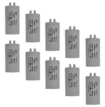 Kit 10 Capacitor Permanente 55uF 380/400Vac EPX com Terminal Duplo Kit 10 Capacitor Permanente 55uF 380/400Vac EPX com Terminal Duplo