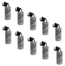 Kit 10 Capacitor Permanente 5uF 250Vac EPX com Fio