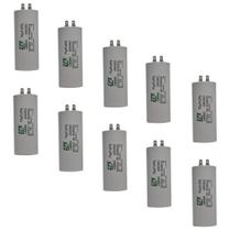 Kit 10 Capacitor Permanente 70uF 440/450Vac EPX com Terminal Duplo Kit 10 Capacitor Permanente 70uF 440/450Vac EPX com Terminal Duplo