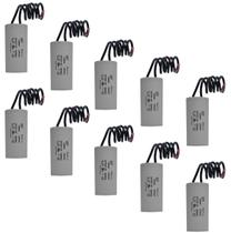 Kit 10 Capacitor Permanente 80uF 250Vac EPX com Fio Kit 10 Capacitor Permanente 80uF 250Vac EPX com Fio