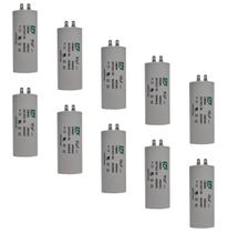 Kit 10 Capacitor Permanente 90uF 440/450Vac EPX com Terminal Duplo