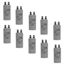 Kit 10 Capacitor Permanente 9uF 440/450Vac EPX com Terminal Duplo Kit 10 Capacitor Permanente 9uF 440/450Vac EPX com Terminal Duplo
