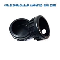Kit 10 Capas De Borracha Para Manômetros/vacuômetros 63mm