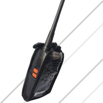 Kit 10 Capas De Couro Protetora Para Rádio Baofeng 777S / 888S