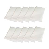 Kit 10 Capas Encadernação Térmica Até 90 Folhas A4 Branca