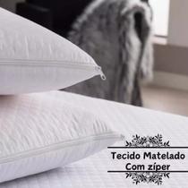 Kit 10 Capas Para Travesseiro Impermeavel Matelado Com Zíper - bambusoft