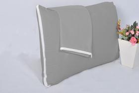 kit 10 Capas Protetora Fronhas para Travesseiro Percal 100 Algodão 50x70cm Com Ziper