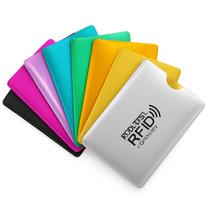 Kit 10 Capinhas Protetor de Cartão RFID Anti Furto Sortido