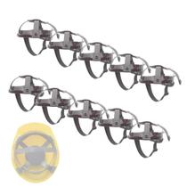 Kit 10 Carneiras Carneira Para Capacete Master I Com Jugular UMP