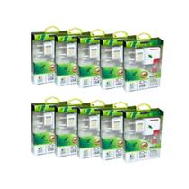 Kit 10 Carregador Celular Carga Rápida V8 C/ 2 Entradas Usb