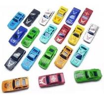 Kit 10 Carrinhos Coloriodos Coleção Carros de Brinquedo Tipo Hot wheels Colecionavel