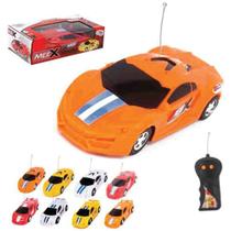 kit 10 Carrinhos Controle Remoto 3 funções - cores sortidas WBU2638