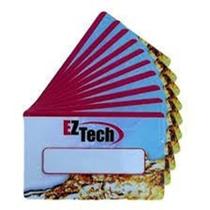 Kit 10 Cartões Para Identificador De Frentista Eztech Novo Kit 10 Cartões Para Identificador De Frentista Eztech Novo
