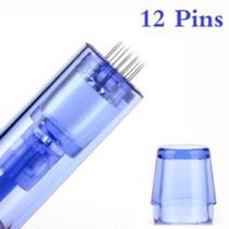 Kit 10 Cartucho Para Dermapen Microagulhamento Para Caneta Derma Pen 12Pin