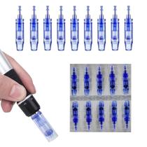 Kit 10 Cartuchos Derma Pen 36 Pontas com Anvisa Ponteira Agulha para Microagulhamento Dermapen Dr Pen N2 MyM M7 M5 A6 A1
