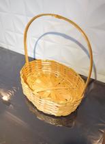 kit 10 cestas oval de bambu 25cm pra cestas de natal pascoa dias dos namorados mães