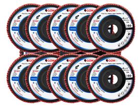 Kit 10 Cgw Disco Flap Nylon 115 X 22.23 GR60 T-27 ECO BLACK Kit 10 Cgw Disco Flap Nylon 115 X 22.23 GR60 T-27 ECO BLACK