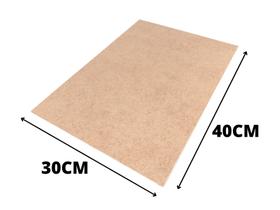 Kit 10 Chapas de MDF Cru 3mm - 30cm x40cm x 3mm - Placa Decoração, Chapa para Adesivo Sublimação Kit 10 Chapas de MDF Cru 3mm - 30cm x40cm x 3mm - Placa Decoração, Chapa para Adesivo Sublimação
