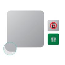 Kit 10 Chapas Placas De Metal Para Sublimação 10x10cm Kit 10 Chapas Placas De Metal Para Sublimação 10x10cm