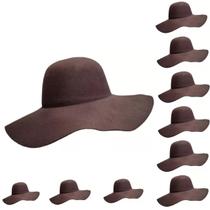 Kit 10 Chapéus Cata Ovo Caminhoneiro Feltro Batateiro Pedreiro Panla de Burro Country Tradicional Marrom Kit 10 Chapéus Cata Ovo Caminhoneiro Feltro Batateiro Pedreiro Panla de Burro Country Tradicional Marrom