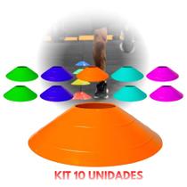 Kit 10 Chapéus Chinês Treino Funcional Agilidade Treinamento Futebol Futsal Academia Kit 10 Chapéus Chinês Treino Funcional Agilidade Treinamento Futebol Futsal Academia