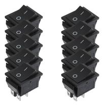 Kit 10 - Chave Interruptor Gangorra Liga/desliga Kcd4-201 Escolha A Cor Kit 10 - Chave Interruptor Gangorra Liga/desliga Kcd4-201 Escolha A Cor