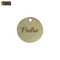 Kit 10 Chaveiro Personalizado em Acrilico 4cm Brinde Logo Diversas Cores